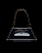 Amelia Bag GOLD - transparent designer bag by Augusto Ju Nior