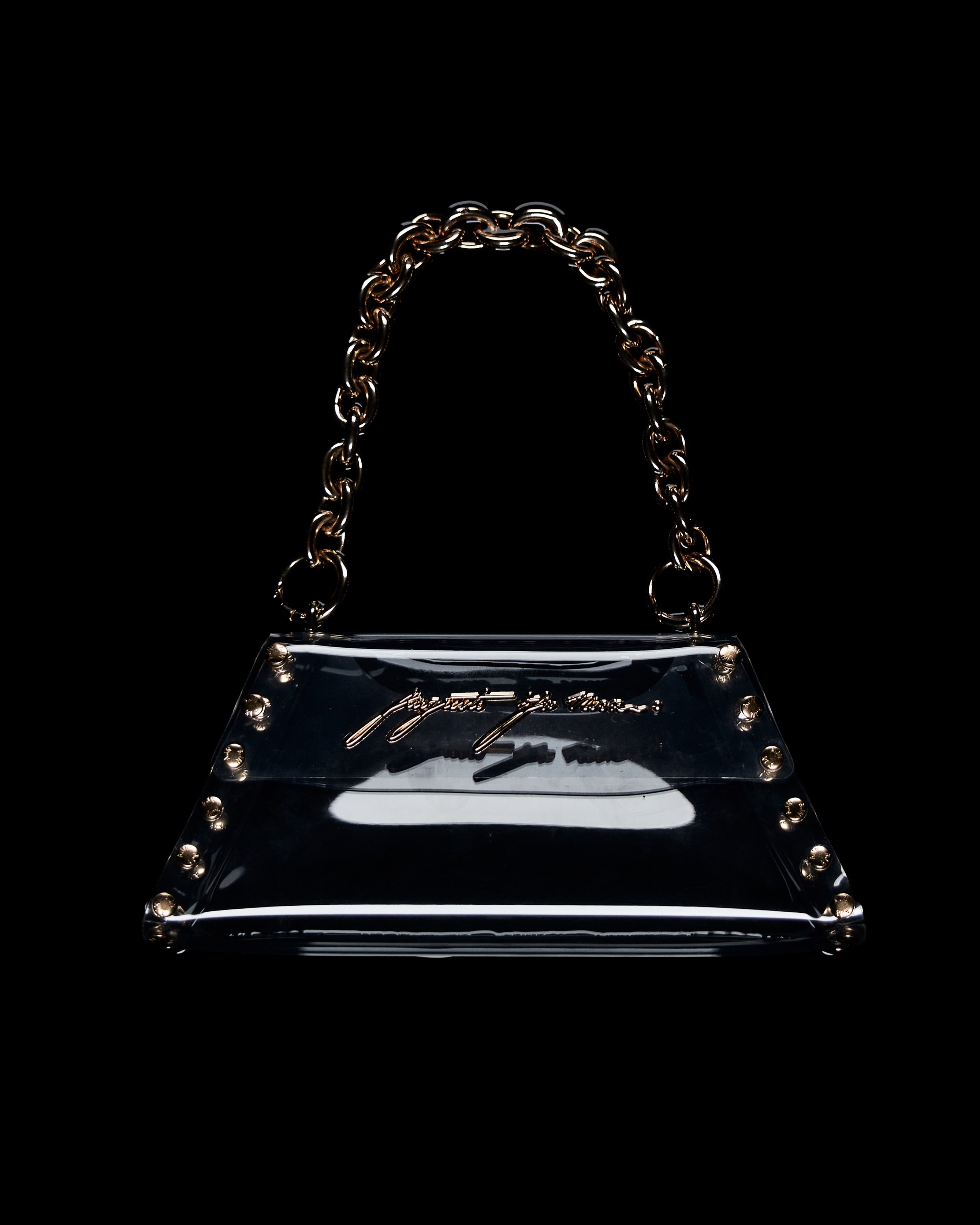 Amelia Bag Transparent Gold
